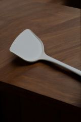 Silikon Yumurta Ve Krep Spatulası Krem Renkli Özel Seri