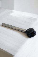 Paslanmaz ve Karamaz Metal Saplı Bulaşık& Lavabo Fırçası 19 CM
