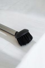 Paslanmaz ve Karamaz Metal Saplı Bulaşık& Lavabo Fırçası 19 CM