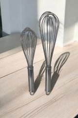 Çelik Çırpıcı -35 CM (Büyük Boy) Profesyonel Kullanıma Uygundur Paslanmaz ve Kararmaz
