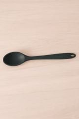 Silikon Pişirme ve Servis Kaşık/Gri Renk-27,5 CM