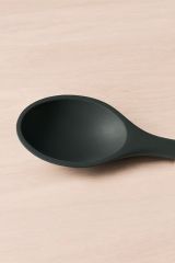 Silikon Pişirme ve Servis Kaşık/Gri Renk-27,5 CM