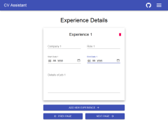 CV Assistant
