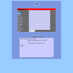 Metatag Builder