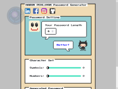 8 Bit Password Generator