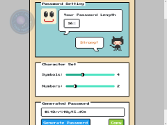 8 Bit Password Generator