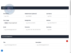CV Builder V01