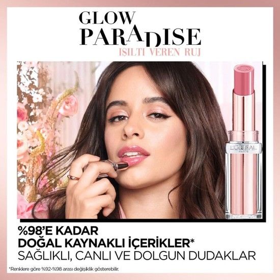 L'oréal Paris Glow Paradise Balm-In-Lipstick - Işıltı Veren Ruj 353 Mulberry Ecstatic