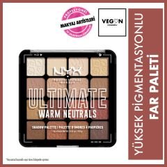Nyx Professional Makeup Ultimate Shadow Palette - Warm Neutrals Göz Farı Paleti