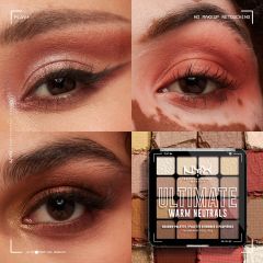 Nyx Professional Makeup Ultimate Shadow Palette - Warm Neutrals Göz Farı Paleti