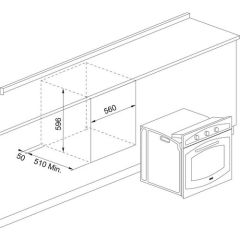 Silverline Inox Ankastre Fırın