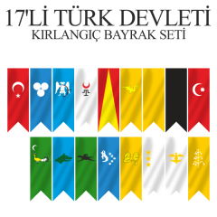 17 DEVLET SETİ - KIRLANGIÇ - 50*150 CM