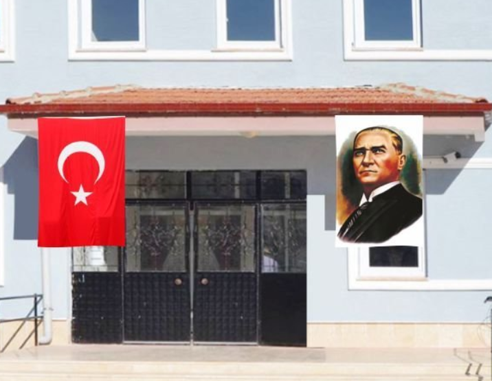Atatürk Posteri ve Türk Bayrağı Raşel Kumaş 100x150 cm -6
