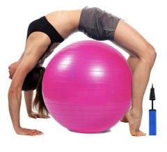 Erzi Pilates Topu 75cm + Pompa Hediyeli