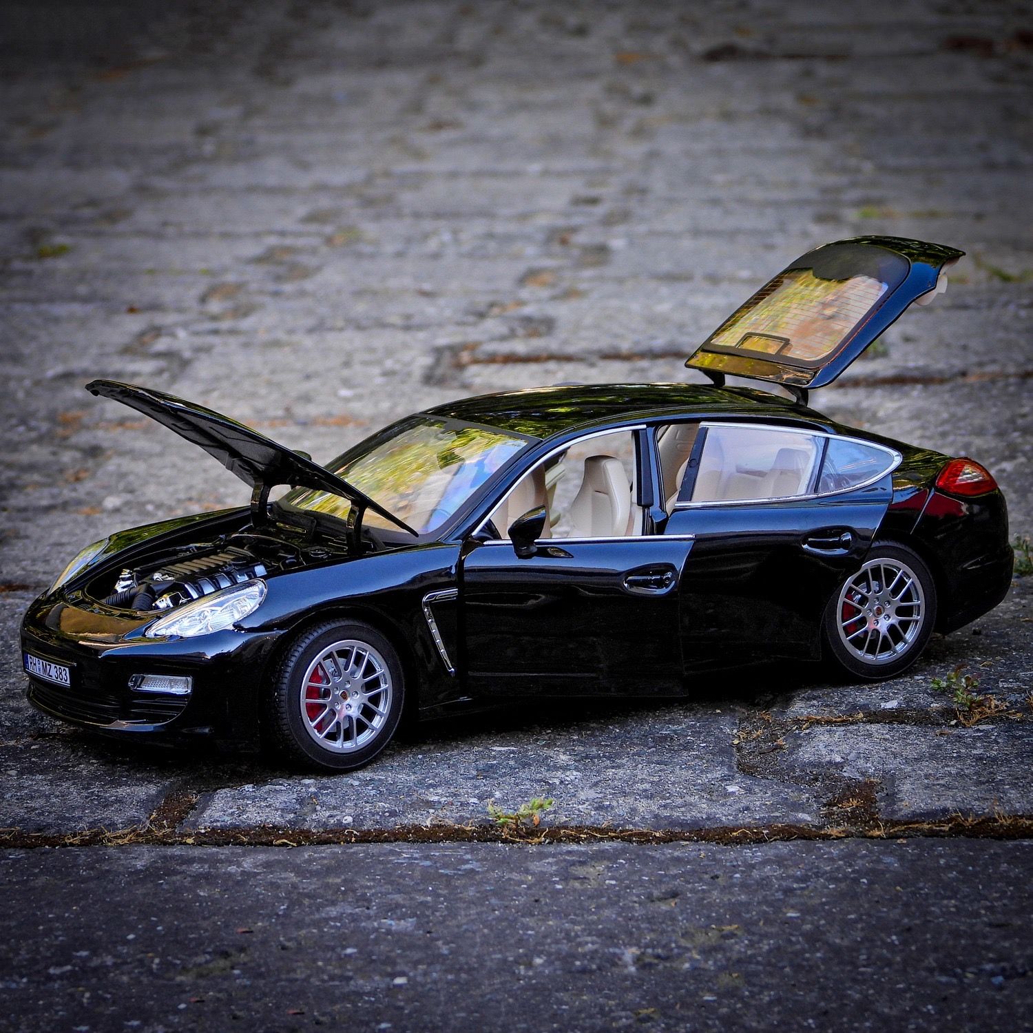 1:18 Ölçek Die-cast model Süper Spor Araba Metal 4s 26 Cm