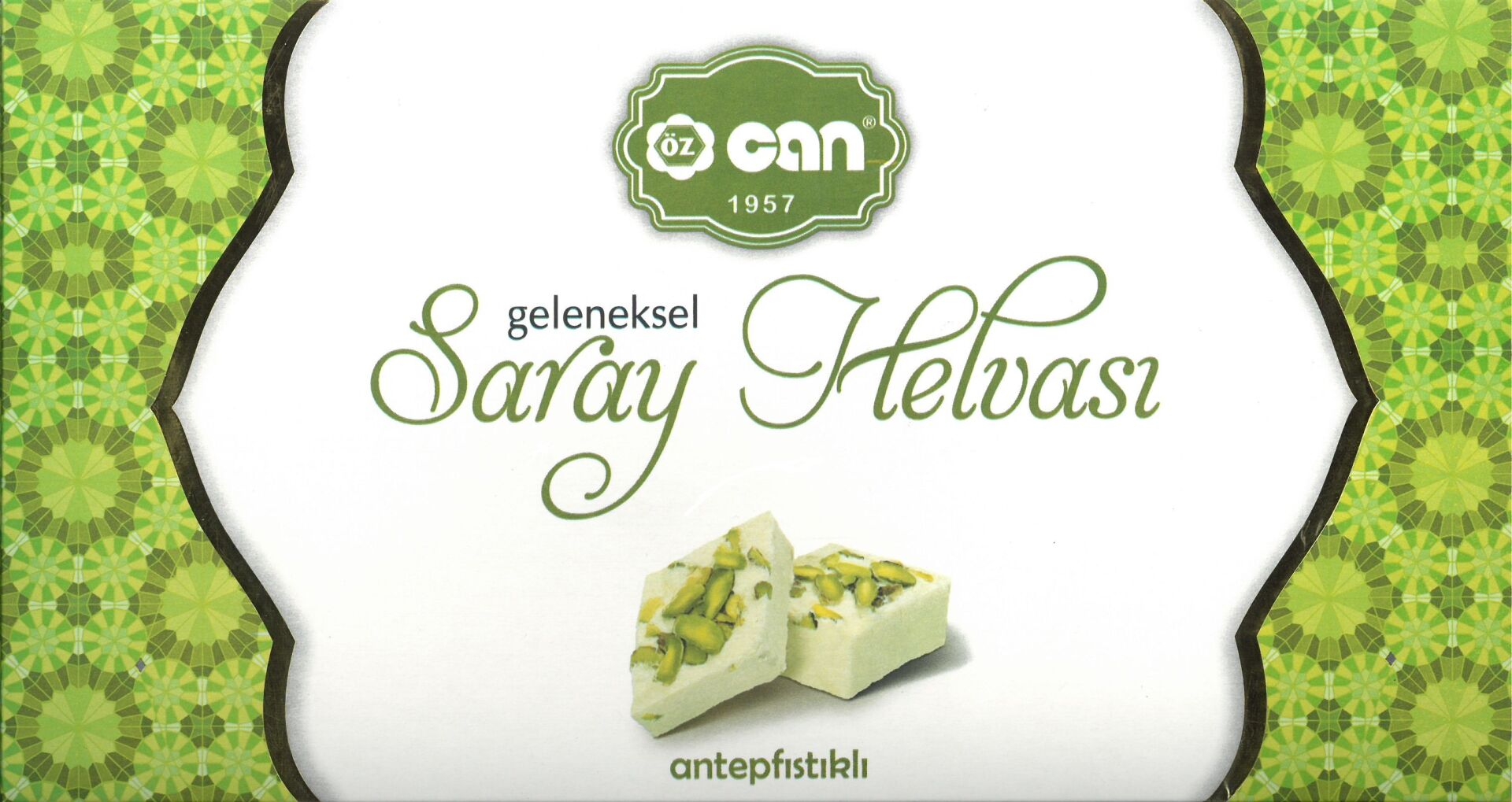 Saray Helvası 15'li Antep Fıstıklı Net: 300 gr