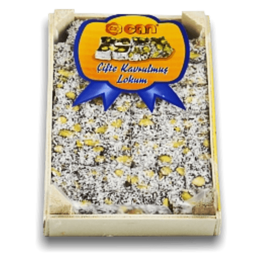 Lokum Çifte Kavrulmuş Sandık Net: 250 gr