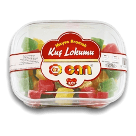 Kuşlokumu Plastik Kap Net: 100 gr