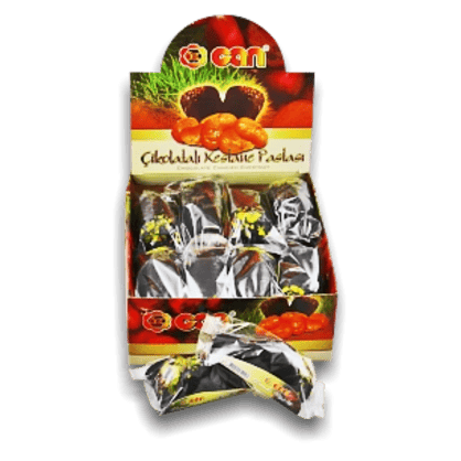 Çikolata Kaplı Kestane Pastası (Kornet) 30'lu