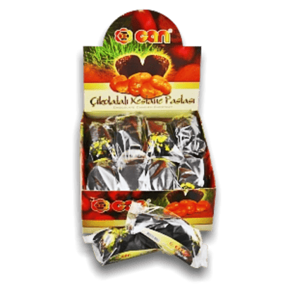 Çikolata Kaplı Kestane Pastası (Kornet) 30'lu