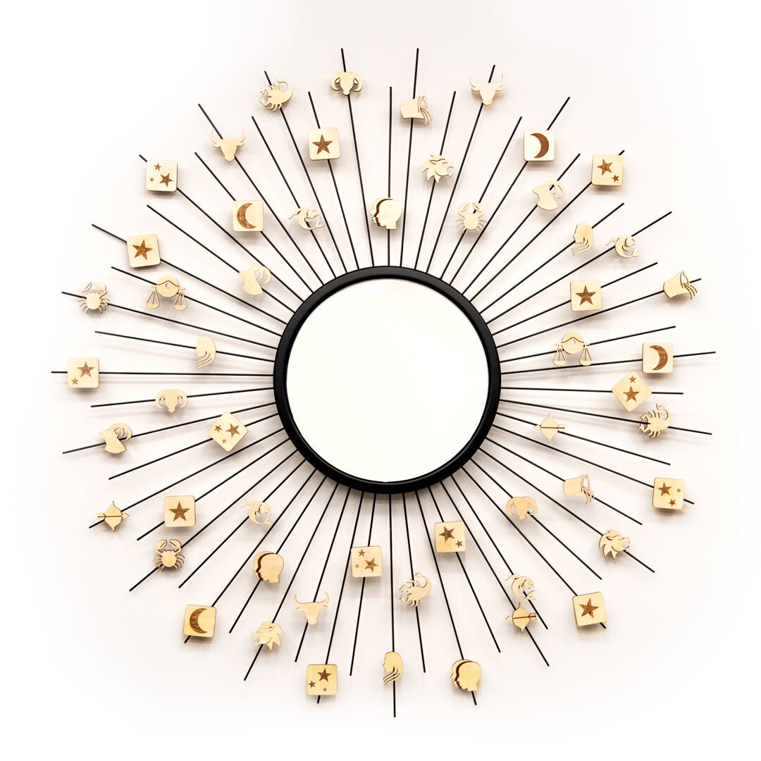 Akis Astro Decorative Wall Mirror