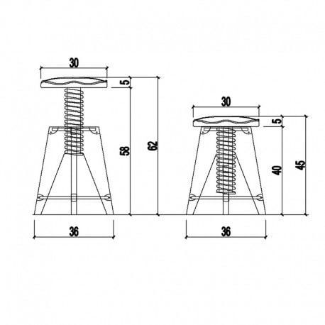 Burgu Stool