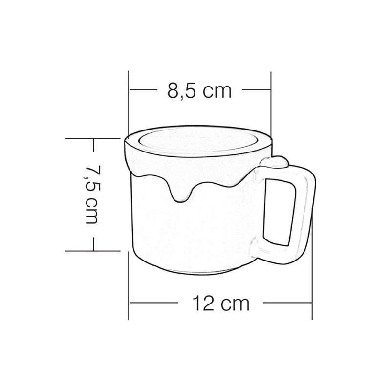 Paint Mug 4'lü Kupa