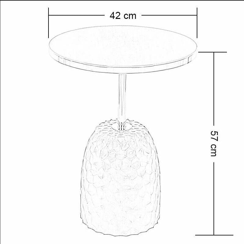 Pineapple Sehpa Acı kahve