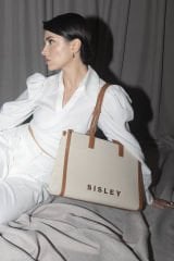 SISLEY  yeni sezon ithall deri canvas el kol çapraz model sly_073