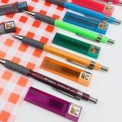 Tombow Sh-300 Grip Mekanik Kurşun Kalem, 0,7Mm, Turuncu