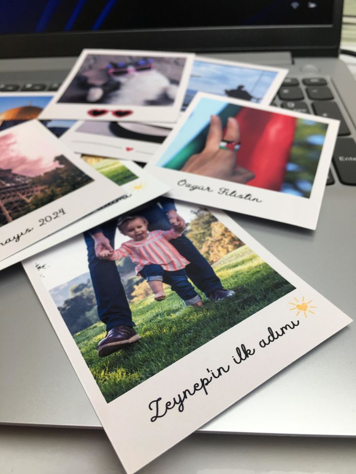 Pola Kart Fotoğraf Baskı (20 adet)