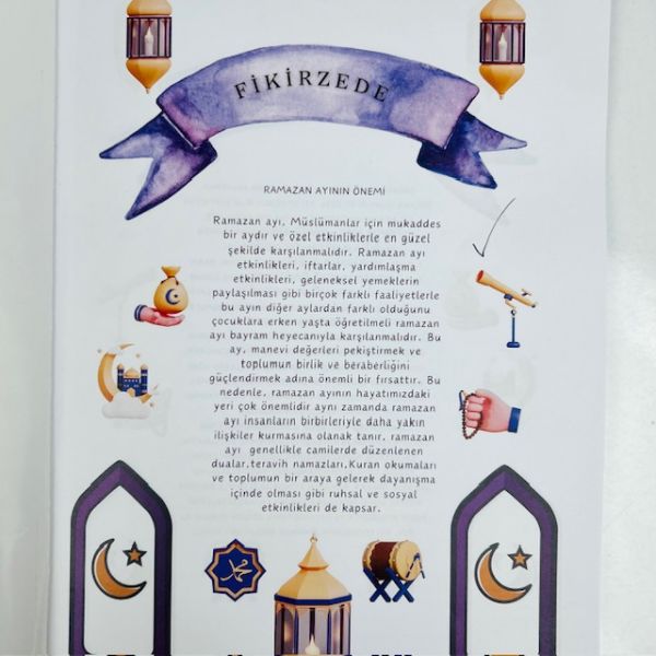 Fikirzede Ramazan Etkinlik Kitabı