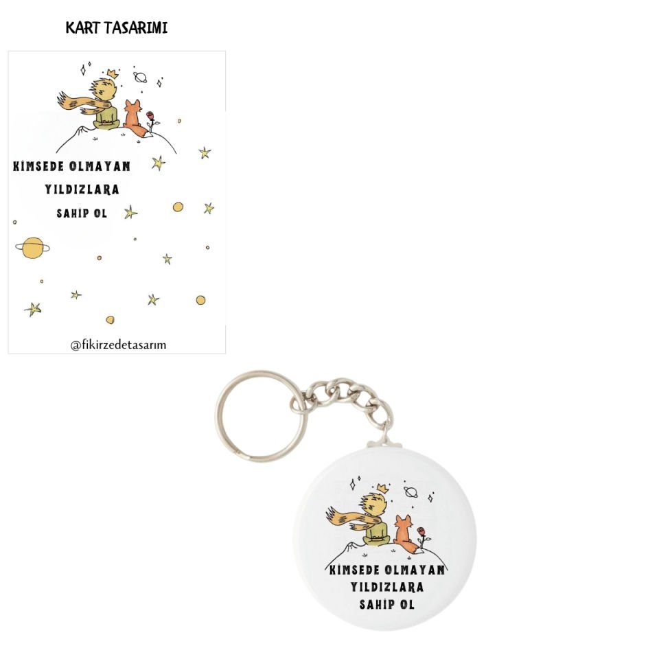 Küçük Prens Anahtarlık