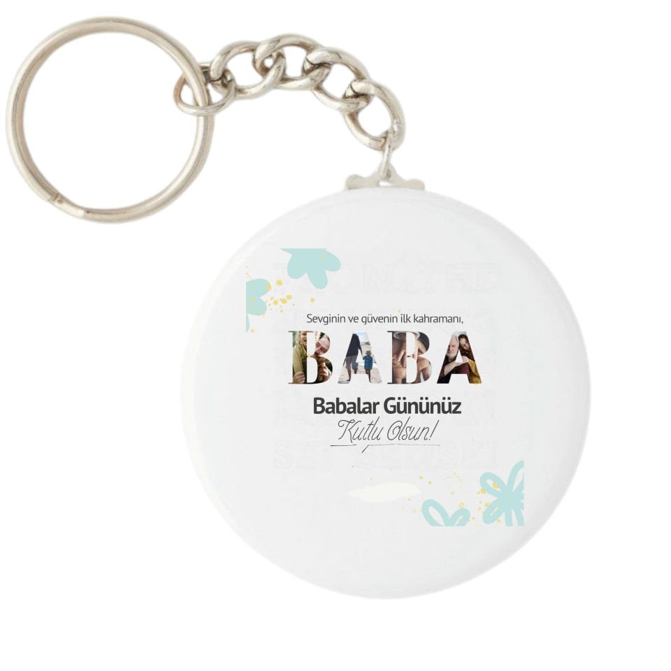 Babalar Günü Anahtarlık  Kartlı Paketli 002