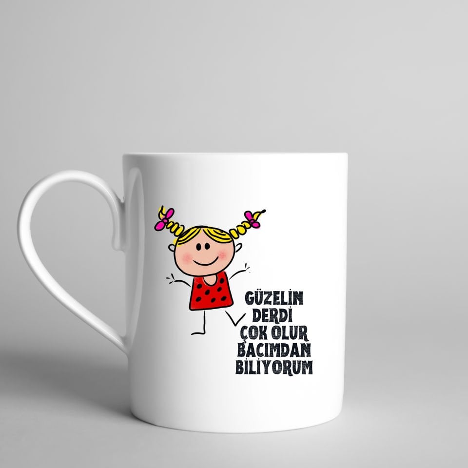 Güzelin derdi çok olur kupa