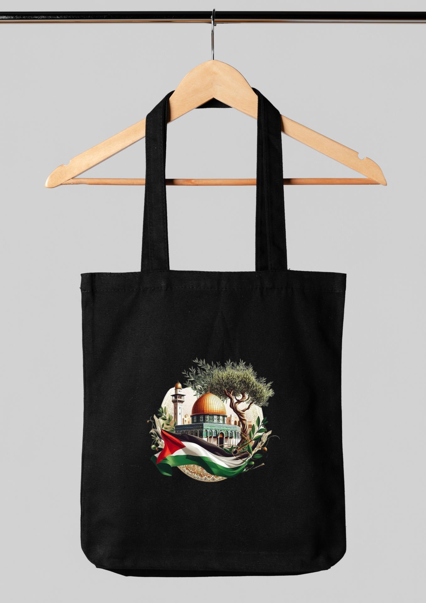 Siyah Kudüs Çanta