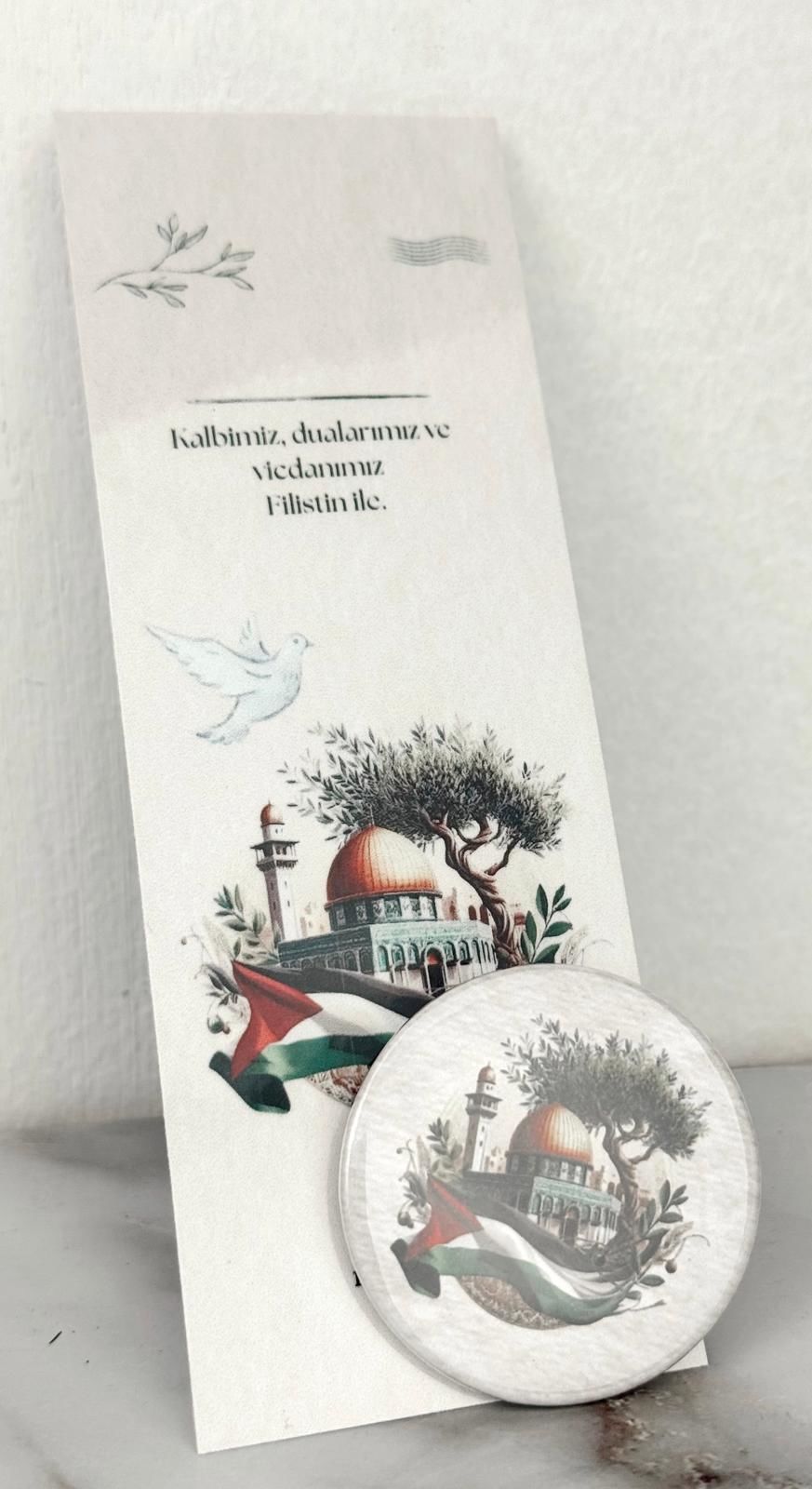 Filistin Ayraç & Rozet Seti