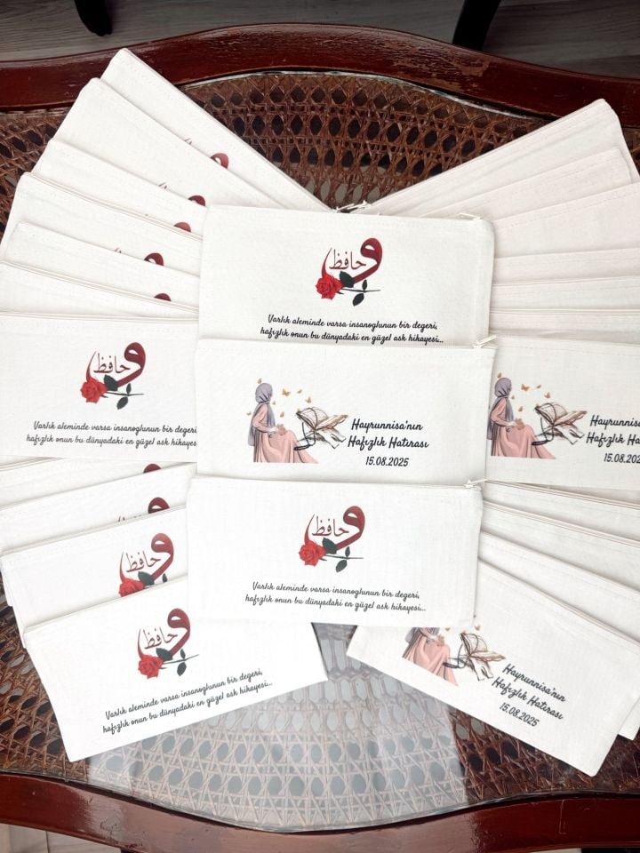 Hafızlık Hatırası (İsme Özel & Çift Baskılı)