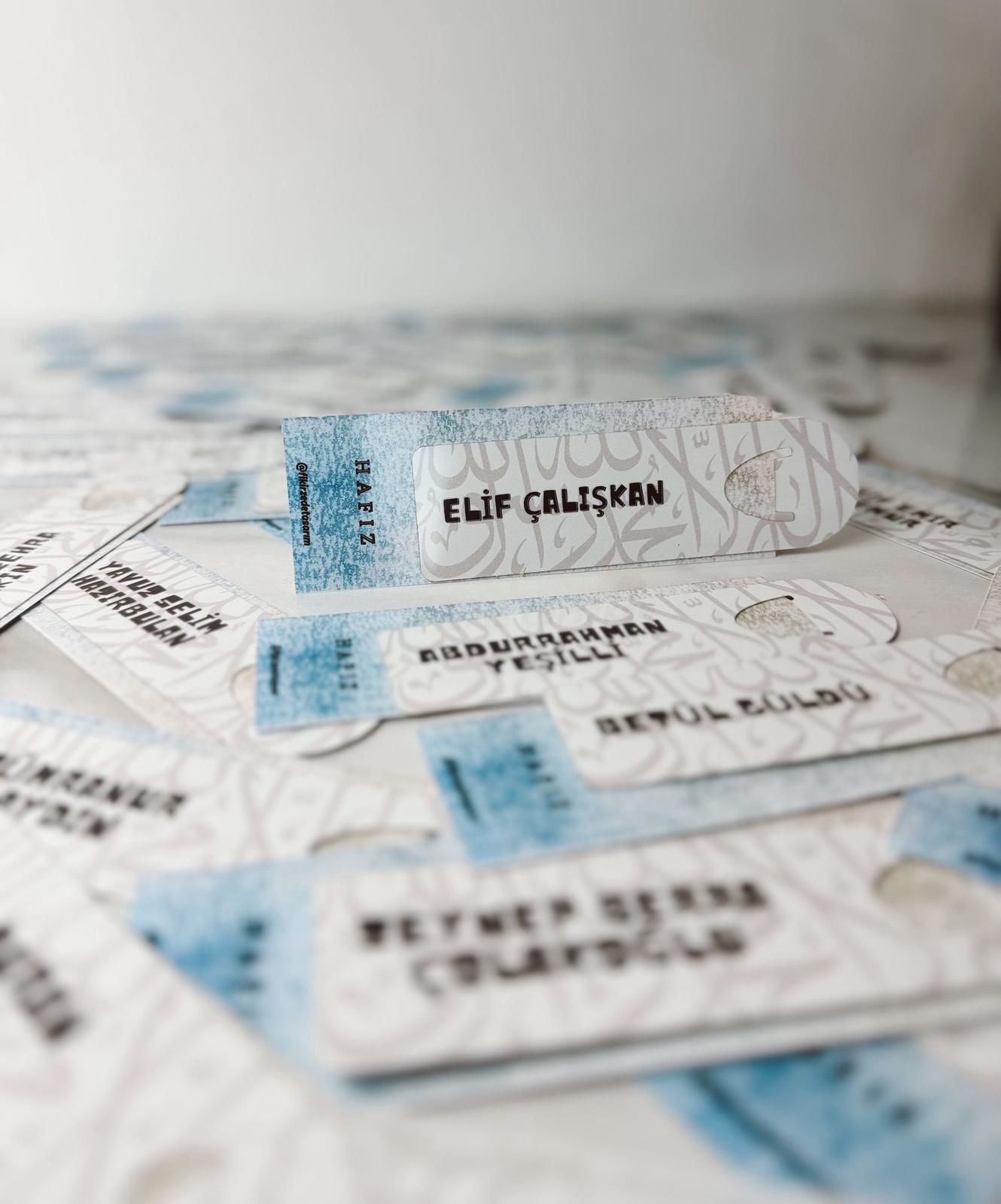 Hafız Metal Ayraç (İsme Özel)