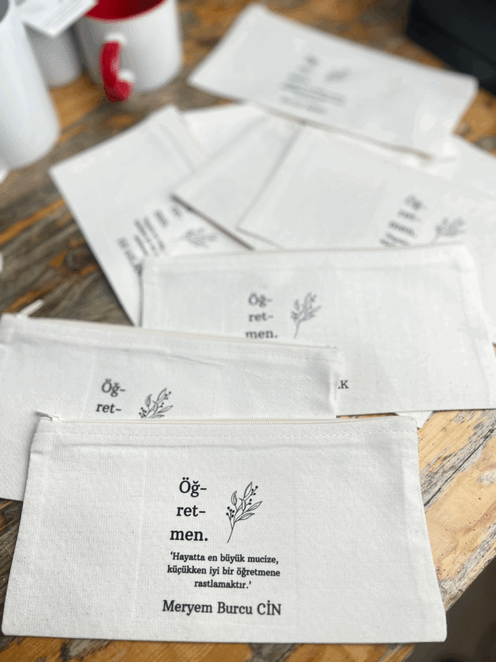 Öğretmen Baskılı Çanta