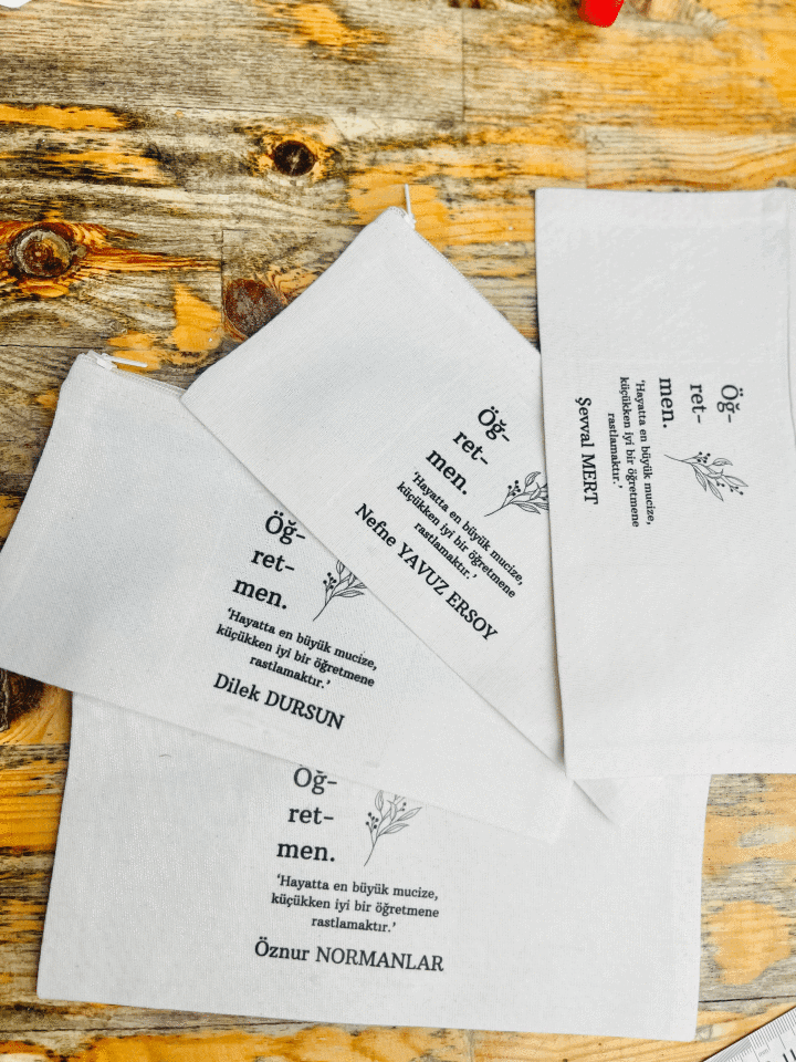 Öğretmen Baskılı Çanta