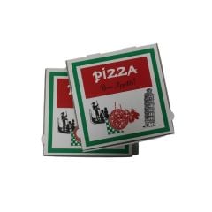 Pizza Boun Appetito Beyaz Pizza Kutusu 33x33x4 100'lü Paket