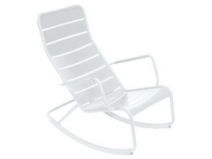 LUXEMBOURG COTTON WHITE ROCKING CHAIR