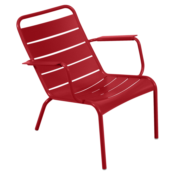 LUXEMBOURG POPPY LOW ARMCHAIR