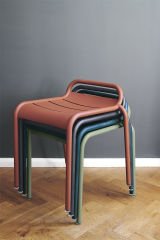 LUXEMBOURG WILLOW GREEN STOOL