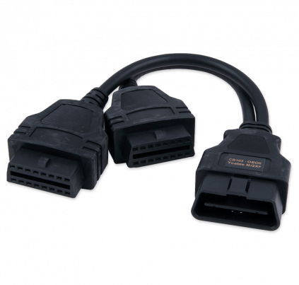 CB103 - OBDII Y cable M/2xF