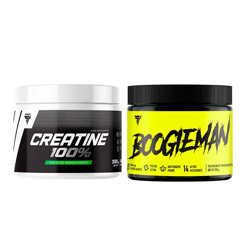 Trec Kreatin Monohidrat 300 Gr + Boogieman Pre-Workout 300 Gr