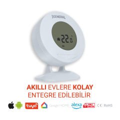 General HT150 SMART Wifi Kontrollü Kablosuz Oda Termostatı