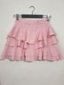 Kat Kat Şortlu Mini Kloş Etek Pembe - L