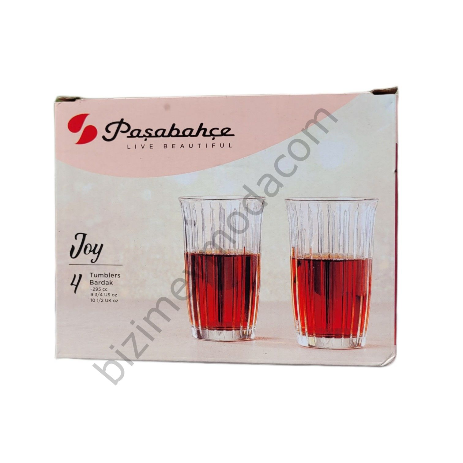 PAŞABAHÇE 520115 JOY BARDAK DÖRTLÜ PAKET 295 CC